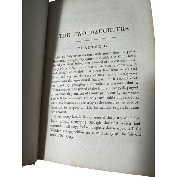 Charles Dickens Little Folks Two Daughters From The Martin Chuzzlewit Illus 1866 - Picture 6 of 14